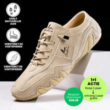 Afbeelding in Gallery-weergave laden, Ibex - ergonomische, pijnverlichtende en waterdichte leren barefoot schoenen – Speciale Actie 1+1 Gratis