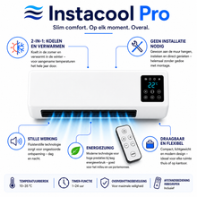 Afbeelding in Gallery-weergave laden, InstaCool Pro – Airco & Verwarming – Geen Installatie Nodig | 2-in-1 | Voor ruimtes tot 51 m²