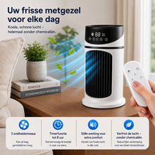 Afbeelding in Gallery-weergave laden, NanoChill Pro - Mobiele luchtkoeler – Geen installatie nodig | Koelt met één druk op de knop