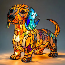 Afbeelding in Gallery-weergave laden, Lumihond - handgemaakte lichtgevende lamp die harten laat stralen