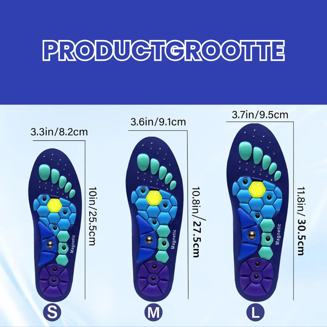 VitalSole - Magnetische acupressuurzool voor meer energie en ondersteuning bij gewichtsverlies