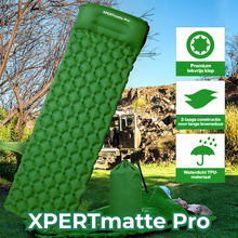 Afbeelding in Gallery-weergave laden, XPERTmatte Pro - Opblaasbare slaapmatras voor rustige nachten

